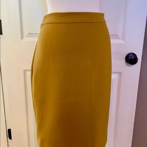 J. Crew No. 2 pencil skirt in double-serge wool